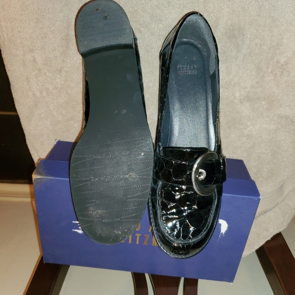 Stuart Weitzman crocodile leather loafers - Picture 3 of 4